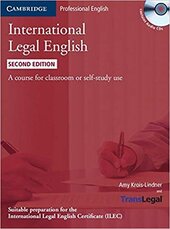 International Legal English Student's Book with Audio CDs (3): A Course for Classroom or Self-study Use - фото обкладинки книги