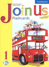 Join Us English 1. Flashcards (картки) - фото обкладинки книги