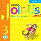 Join Us for English 3 Songs Audio CD - фото обкладинки книги