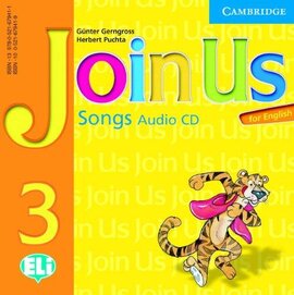 Join Us for English 3 Songs Audio CD - фото книги