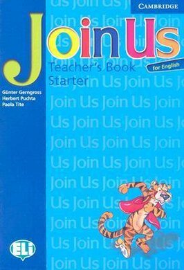 Join Us for English Starter Teacher's Book - фото книги