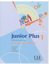 Junior Plus 1. CDs Collectifs (набір із 3 аудіодисків) - фото обкладинки книги