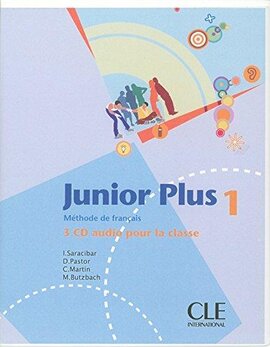 Junior Plus 1. CDs Collectifs (набір із 3 аудіодисків) - фото книги