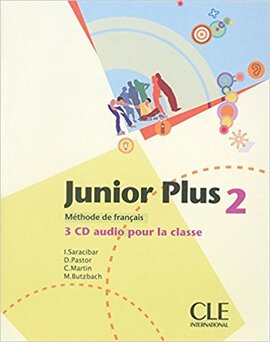 Junior Plus 2. CDs Collectifs (набір із 3 аудіодисків) - фото книги