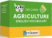 Картки англійських слів Agriculture. 105 карток - фото обкладинки книги