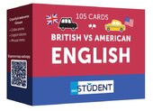 Картки англійських слів English Student — British vs American 105 карток - фото обкладинки книги