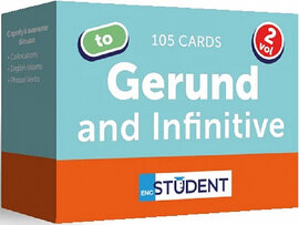 Картки англійських слів Gerund and Infinitive vol.2 105 карток - фото книги
