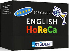 Картки англійських слів HoReCa. English Vocabulary. 105 карток - фото книги