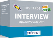Картки англійських слів Interview English Vocabulary. 105 карток - фото обкладинки книги