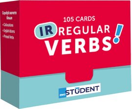 Картки англійських слів Irregular Verbs. 105 карток - фото книги