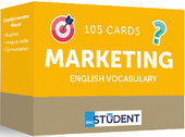 Картки англійських слів Marketing English. 105 карток - фото обкладинки книги