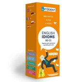 Картки для вивчення англійських слів. English Idioms B2 - С1 (500 флеш-карток) - фото обкладинки книги