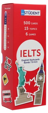 Картки для вивчення англійських слів. IELTS. English to english. 500 Карток - фото книги