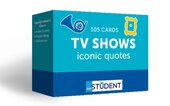 Картки для вивчення англійських слів. TV Shows. Iconic Quotes / Цитати з серіалів (105 флеш-карток) - фото обкладинки книги