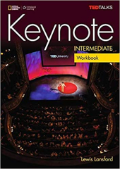 Keynote Intermediate Workbook & Workbook Audio CD - фото обкладинки книги