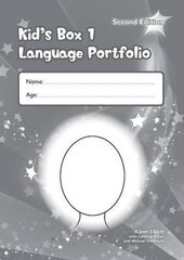 Kid's Box 2nd Edition 1. Language Portfolio (мовне портфоліо) - фото обкладинки книги