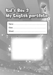Kid's Box 3 Language Portfolio: Level 3 - фото обкладинки книги
