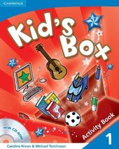 Kid's Box Level 1 Activity Book with CD-ROM - фото обкладинки книги
