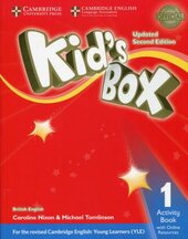 Kid's Box Level 1 Activity Book with Online Resources British English - фото обкладинки книги