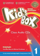 Kid's Box Level 1 Class Audio CDs (4) British English - фото обкладинки книги