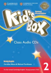 Kid's Box Level 2 Class Audio CDs (4) British English - фото обкладинки книги