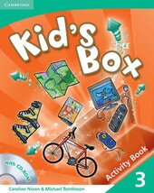 Kid's Box Level 3 Activity Book with CD-ROM - фото обкладинки книги