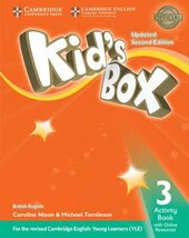 Kid's Box Level 3 Activity Book with Online Resources British English - фото обкладинки книги