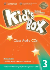 Kid's Box Level 3 Class Audio CDs (3) British English - фото обкладинки книги