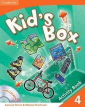 Kid's Box Level 4 Activity Book with CD-ROM - фото обкладинки книги