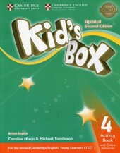 Kid's Box Level 4 Activity Book with Online Resources British English - фото обкладинки книги
