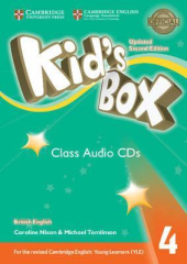 Kid's Box Level 4 Class Audio CDs (3) British English - фото обкладинки книги