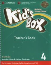 Kid's Box Level 4 Teacher's Book British English - фото обкладинки книги