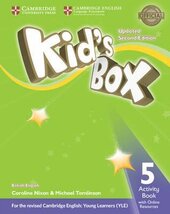 Kid's Box Level 5 Activity Book with Online Resources - фото обкладинки книги