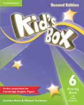 Kid's Box Level 6 Activity Book with Online Resources - фото обкладинки книги