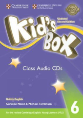 Kid's Box Level 6 Class Audio CDs (4) British English - фото обкладинки книги