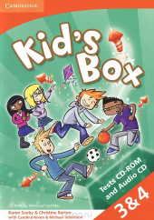 Kid's Box Levels 3–4 Tests CD-ROM and Audio CD - фото обкладинки книги