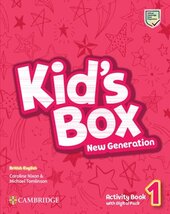 Kid's Box New Generation 1 Activity Book with Digital Pack - фото обкладинки книги