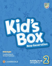Kid's Box New Generation 2 Activity Book with Digital Pack - фото обкладинки книги