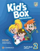 Kid's Box New Generation 2 Pupil's Book with eBook - фото обкладинки книги