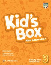 Kid's Box New Generation 3 Activity Book with Digital Pack - фото обкладинки книги