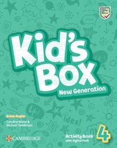 Kid's Box New Generation 4 Activity Book with Digital Pack - фото обкладинки книги