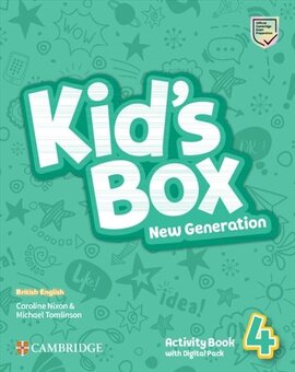 Kid's Box New Generation 4 Activity Book with Digital Pack - фото книги