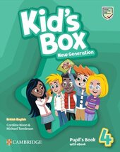 Kid's Box New Generation 4 Pupil's Book with eBook - фото обкладинки книги