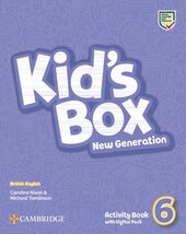 Kid's Box New Generation 6 Activity Book with Digital Pack - фото обкладинки книги