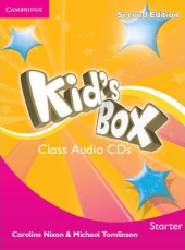 Kid's Box Starter Class Audio CDs - фото обкладинки книги