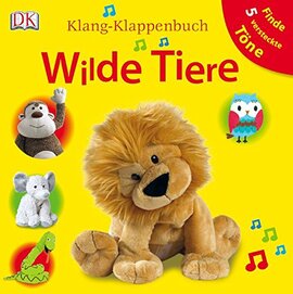 Klang-Klappenbuch. Wilde Tiere - фото книги