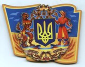 Київ. Тризуб (магніт 3D слойка) - фото обкладинки книги