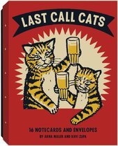 Last Call Cats Notecards - фото обкладинки книги