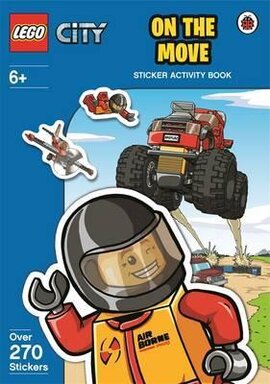 Lego City: On the Move. Sticker Activity Book - фото книги
