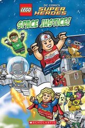 LEGO DC SUPERHEROES: Space Justice! - фото обкладинки книги